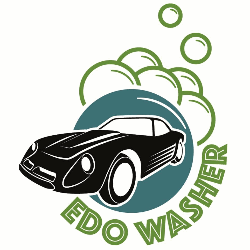 Edo Washer " We Care Your Car" Logo