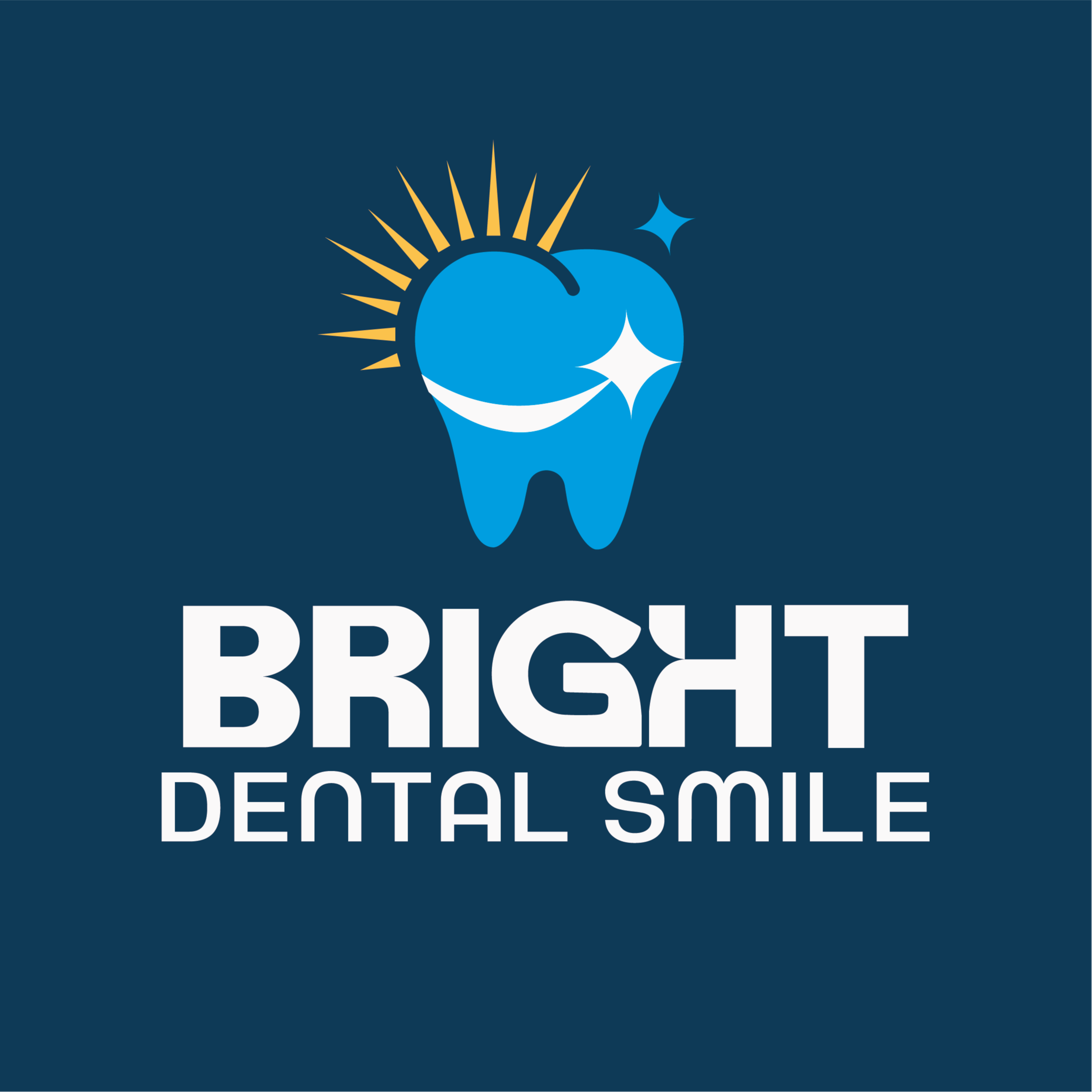 Bright Dental Smile Logo