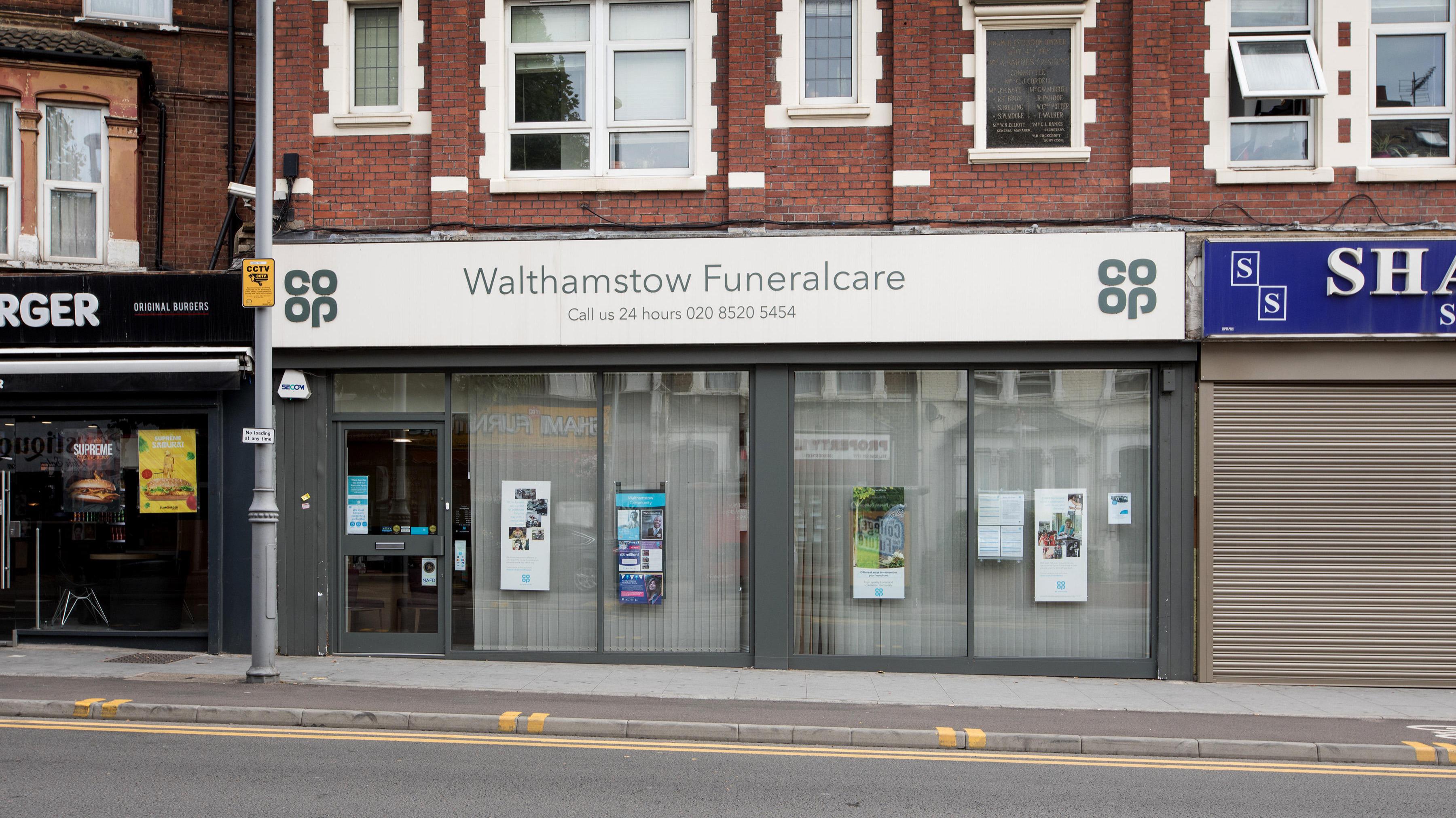Images Co-op Funeralcare, Walthamstow