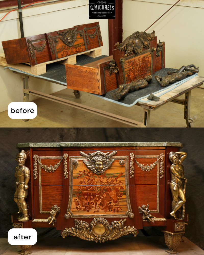 Antique Commode Restoration in Fort Collins