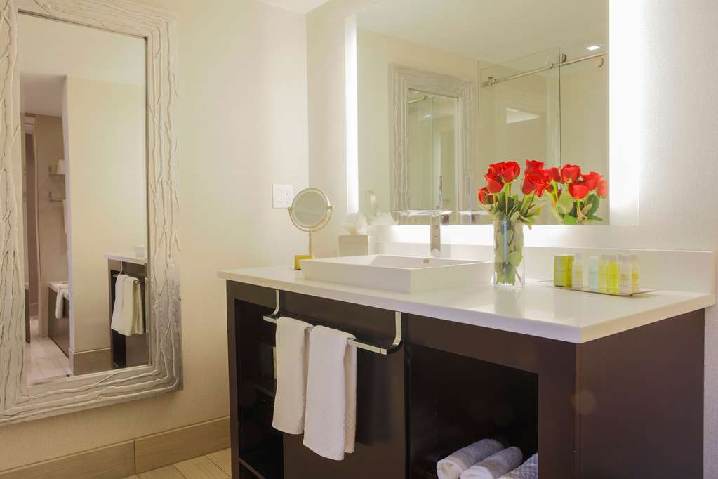 Guest room bath DoubleTree by Hilton Hotel Rochester Rochester (585)475-1510