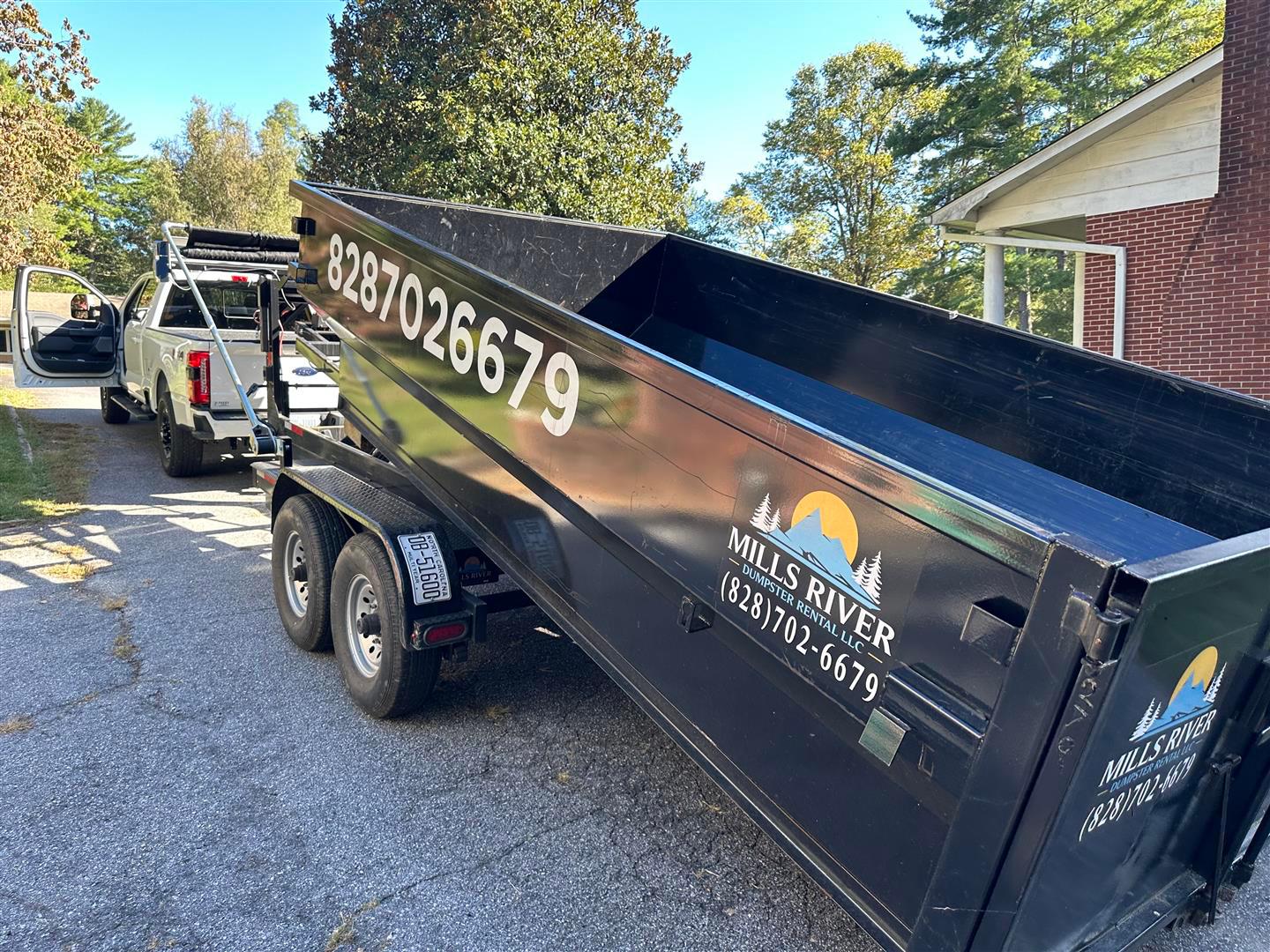 With Mills River Dumpster Rental, our reliable dumpster rental delivery service ensures that your chosen dumpster is promptly and safely delivered to your location. Whether it's a residential, commercial, or construction site, our team ensures a smooth and hassle-free delivery process, allowing you to focus on your project while we take care of the logistics.