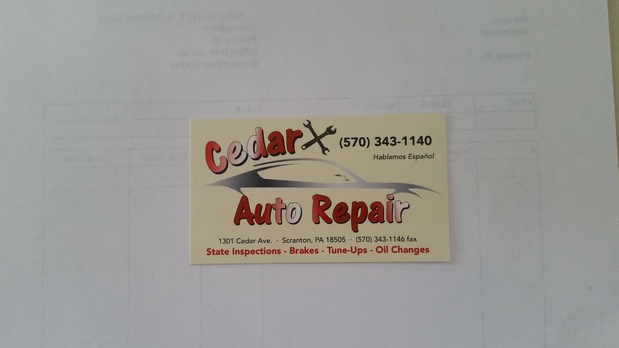Images Cedar Auto Repair