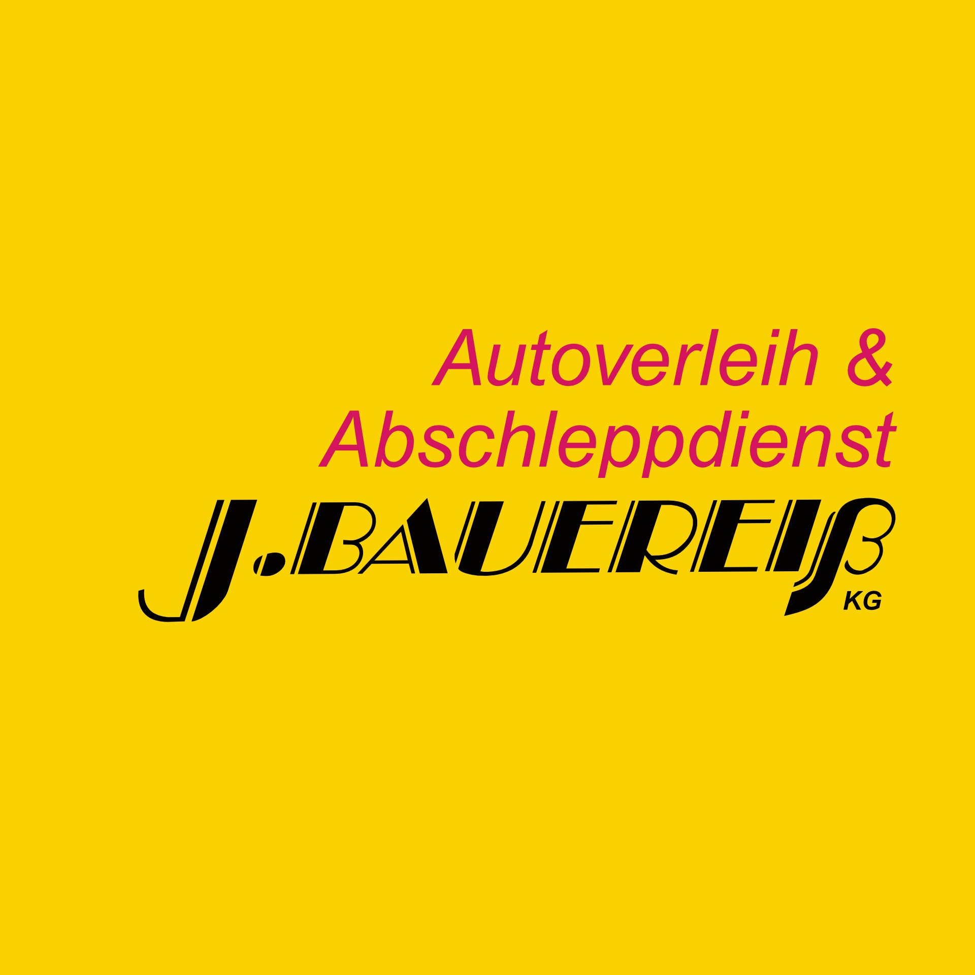 Logo Autoverleih & Abschleppdienst J.Bauereiß