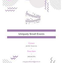 Images Uniquely Small Events