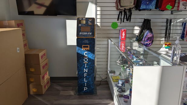 Images CoinFlip Bitcoin ATM - Cloud 9 Smokes (Clearwater)