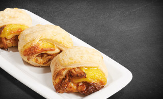 8 Pizzabrötchen Pulled Turkey