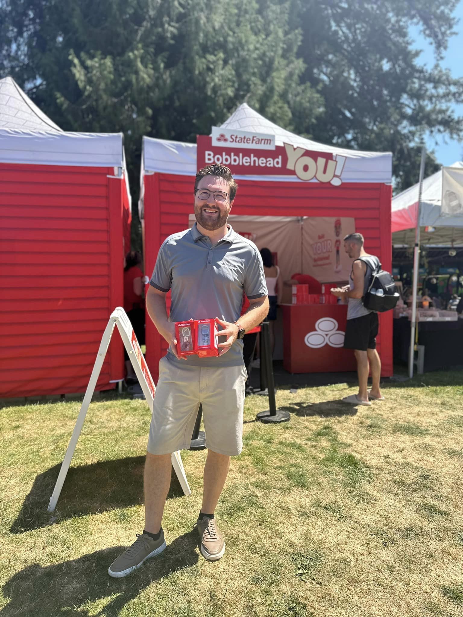 Get your State Farm Bobble heads!