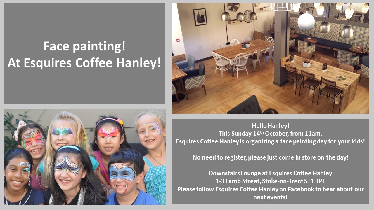 Esquires Coffee Hanely Stoke-on-Trent 01782 214201