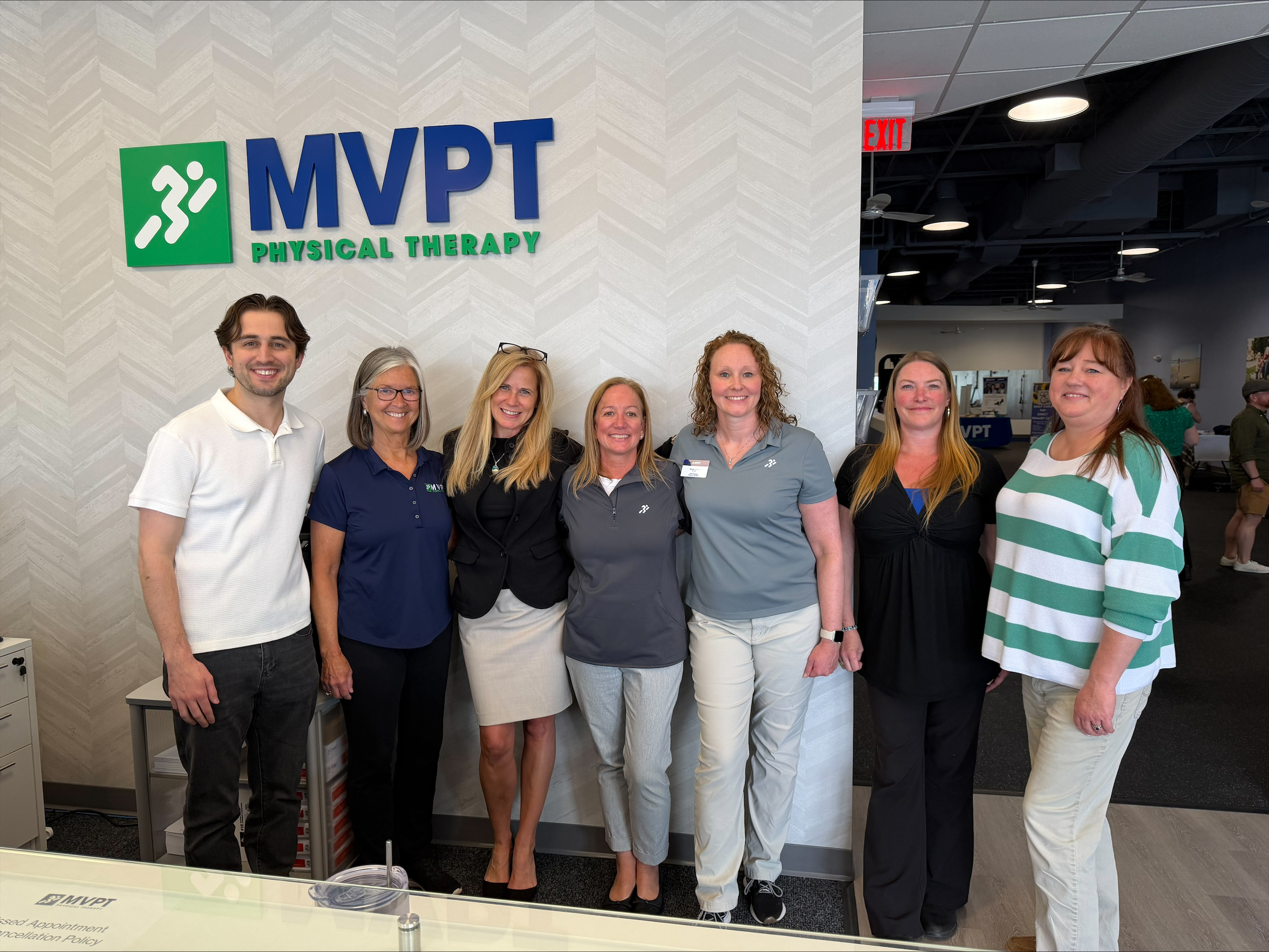 MVPT Physical Therapy Portland Maine Open House Event May 2026 team photo
