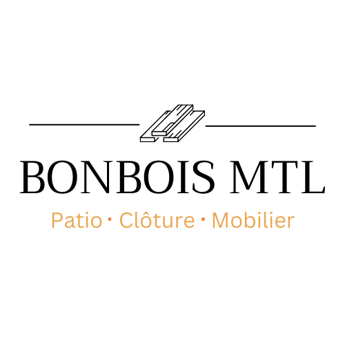 Patio, clôture et mobilier extérieur | Montréal | Bonbois Logo