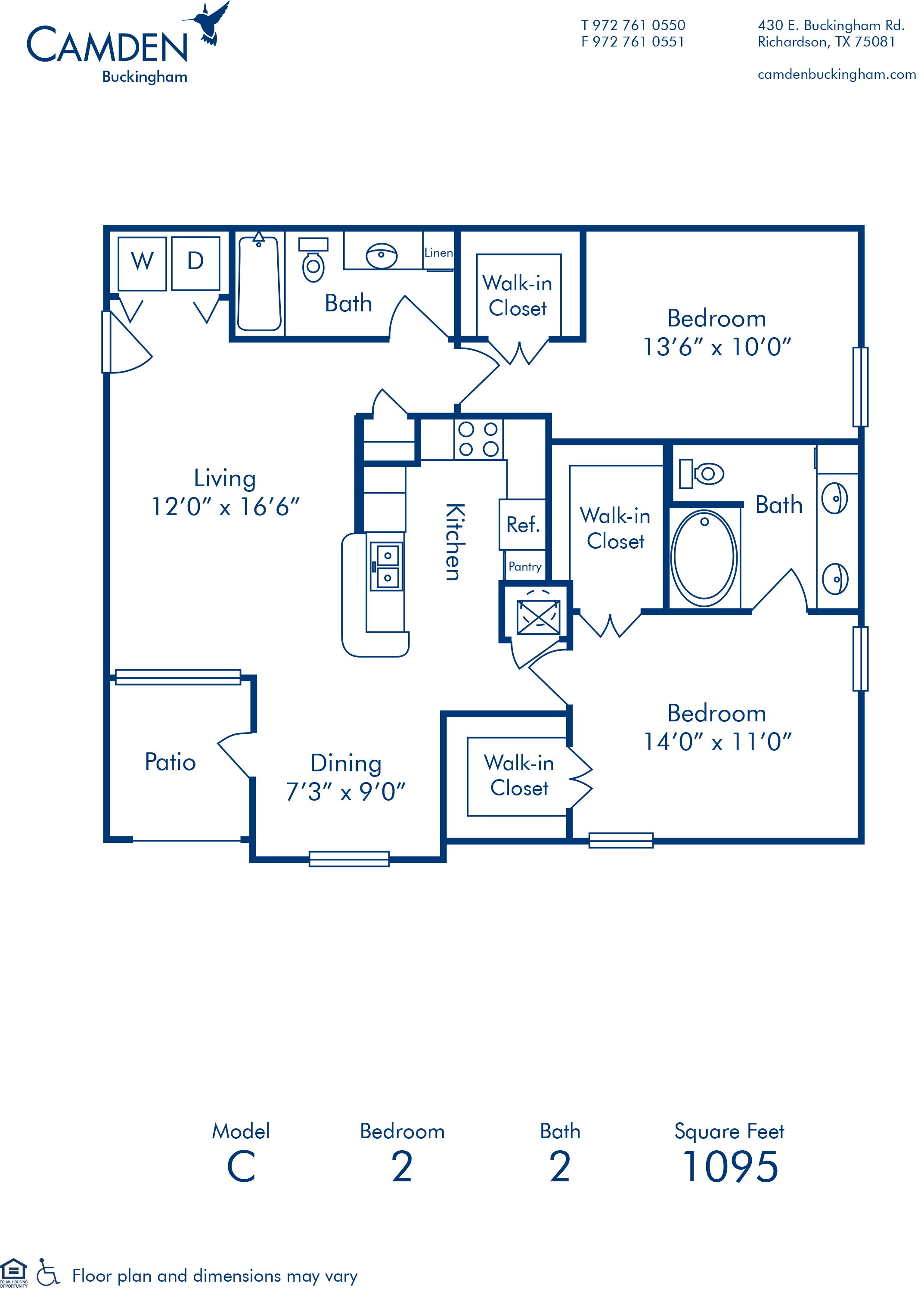 Camden Buckingham Apartments Photo