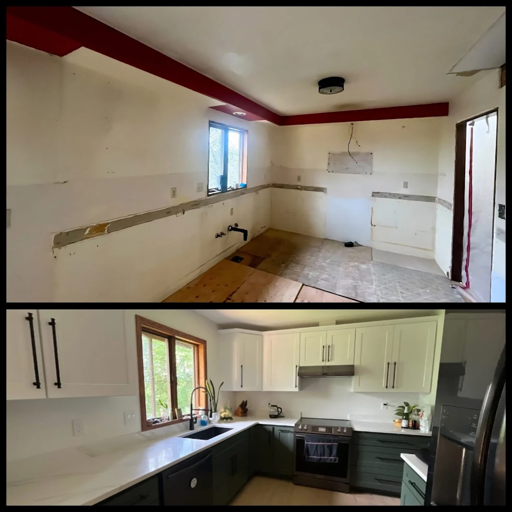 Converted Kitchen LLC Before and After
