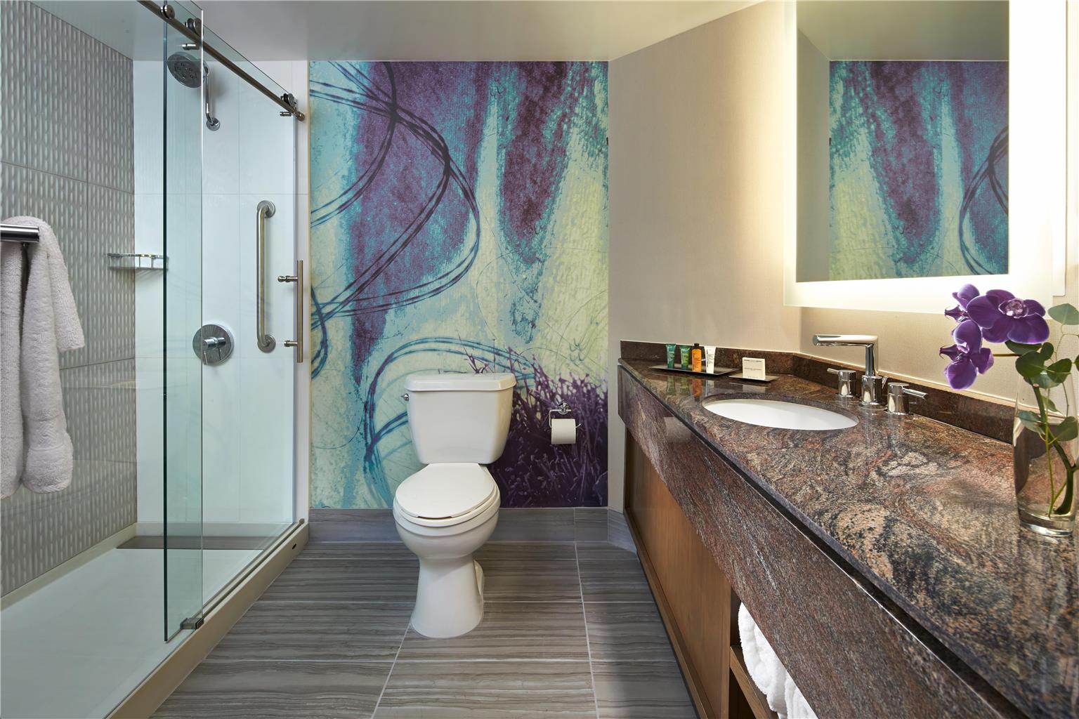 Guest room bath