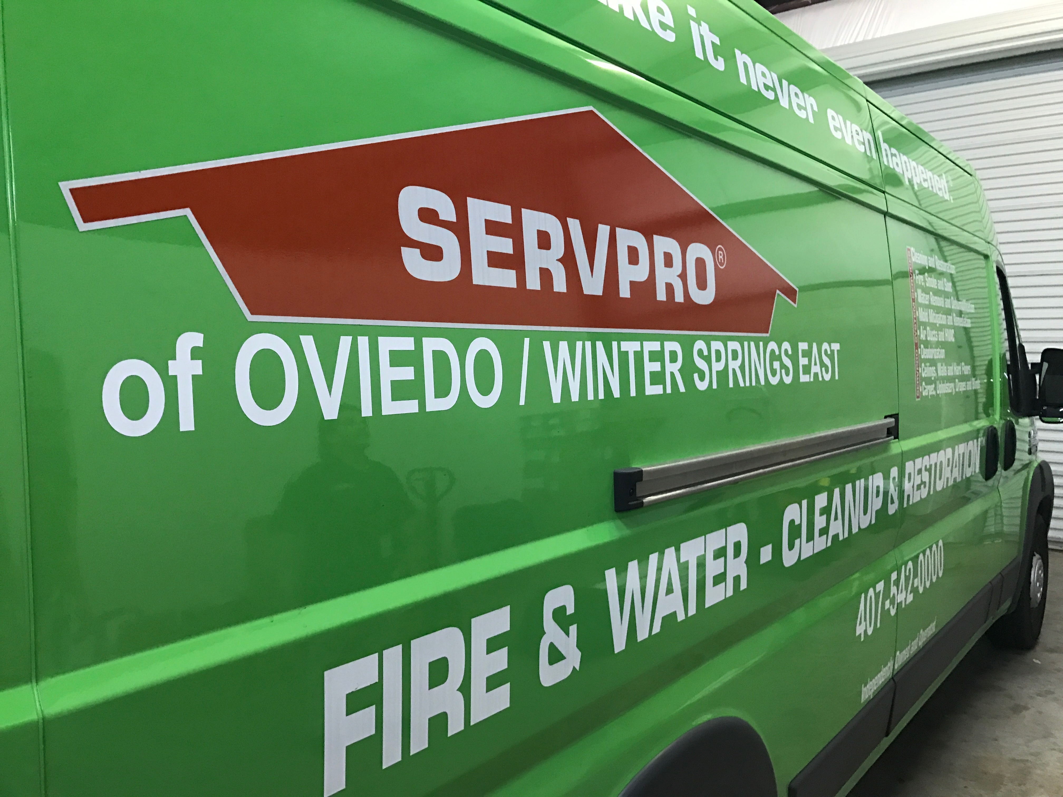 SERVPRO of Oviedo/ Winter Springs East is Ready for whatever happens!