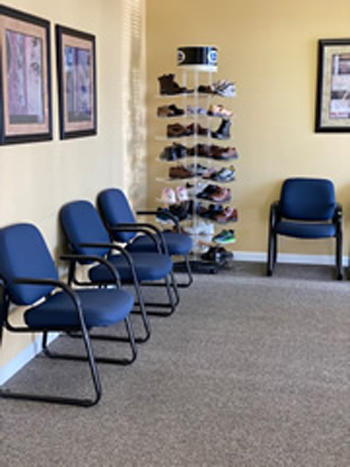 Southaven Foot Clinic Waiting Area