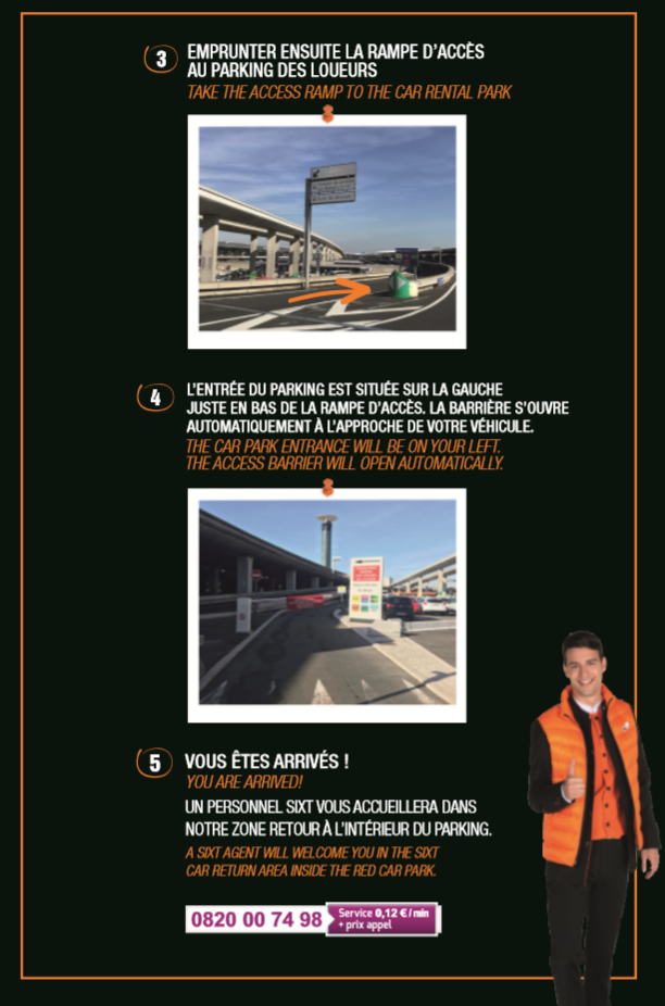 Images SIXT | Location voiture Roissy CDG T2 EF