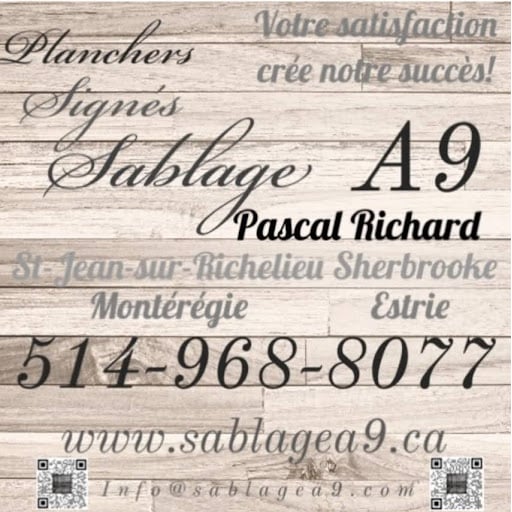 Planchers Sablage A9 Logo
