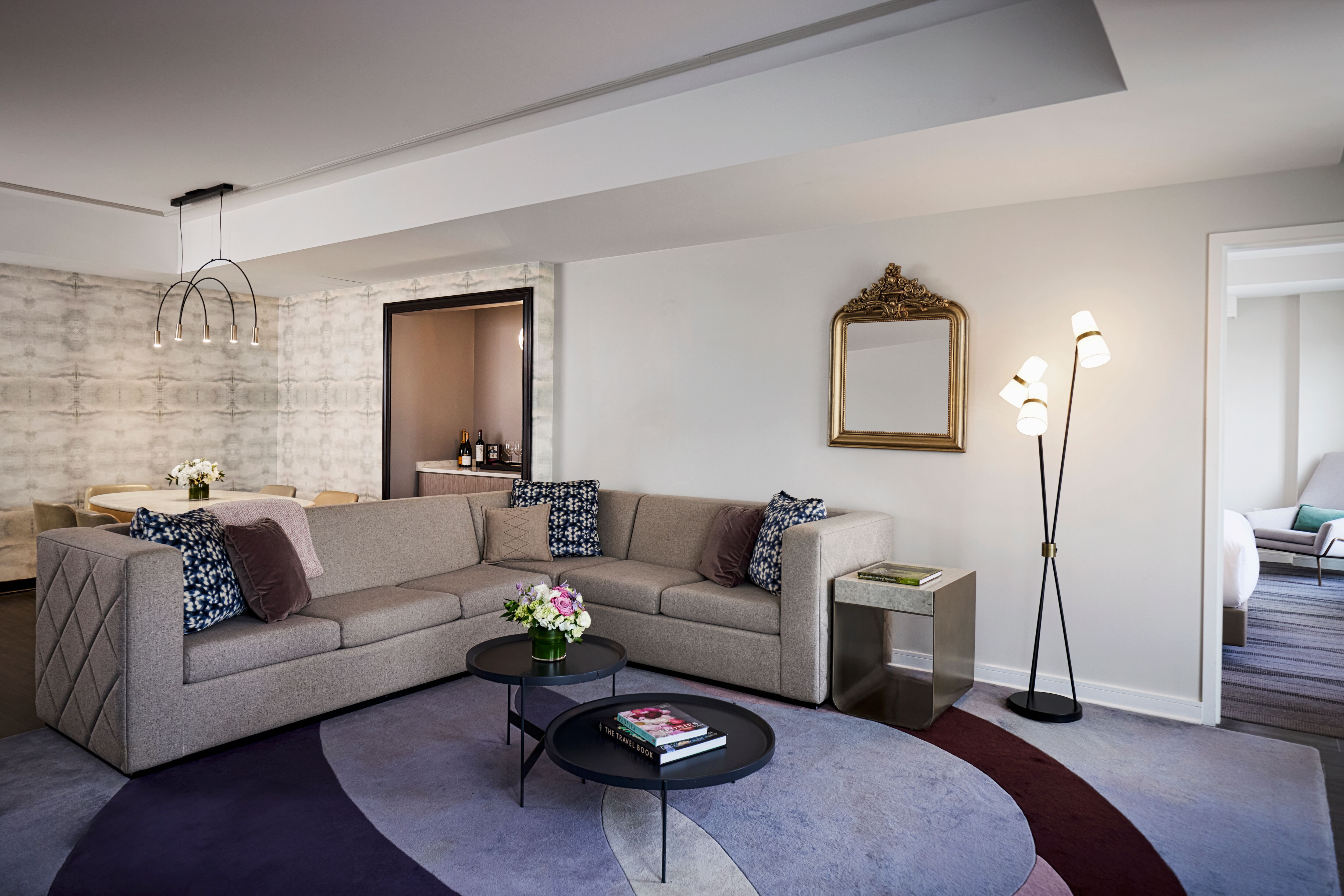 Archer Hotel Old Town Alexandria Presidential Suite Living Area