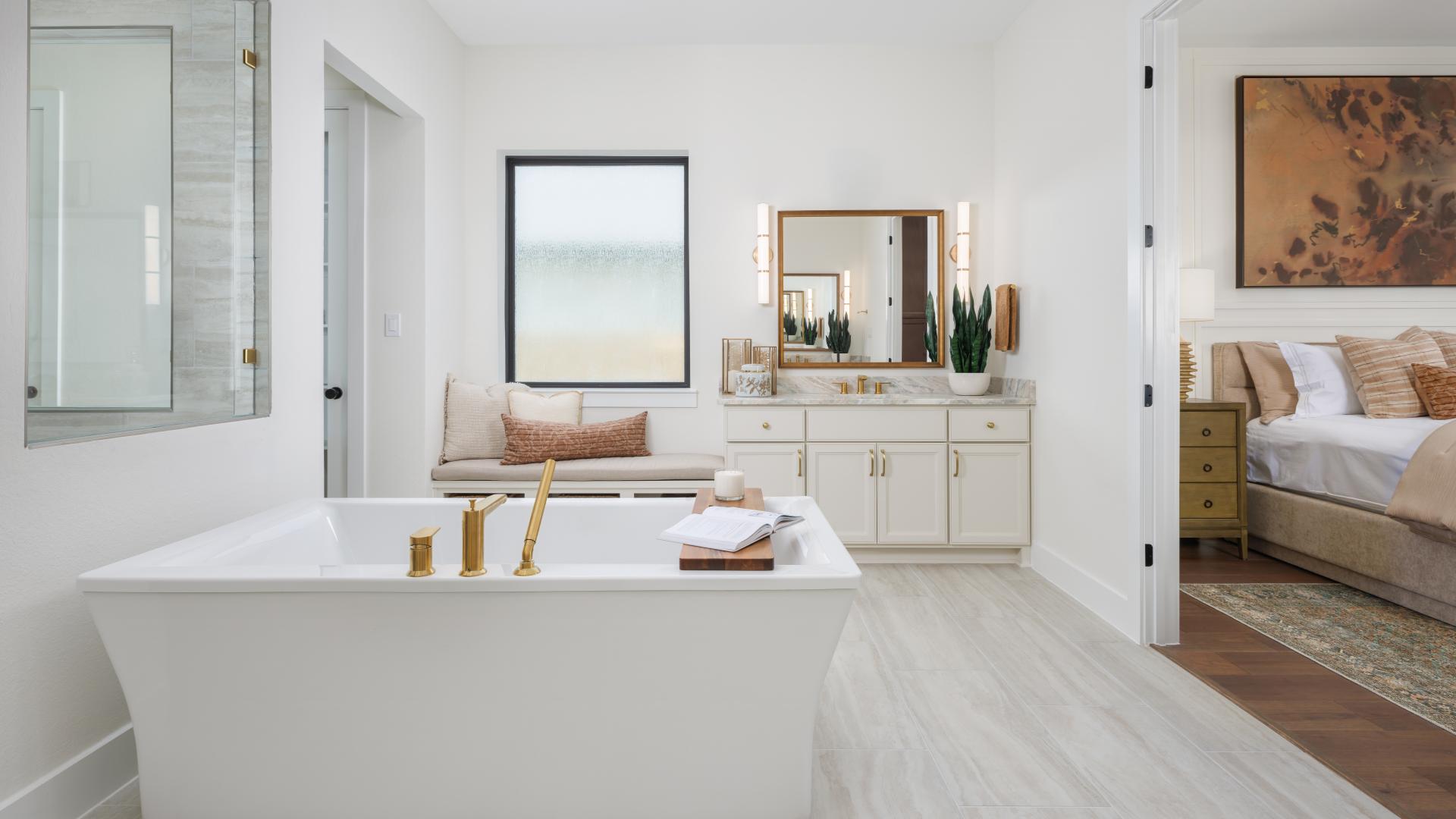 A masterfully crafted haven designed for ultimate relaxation, offering generous proportions and peaceful seclusion