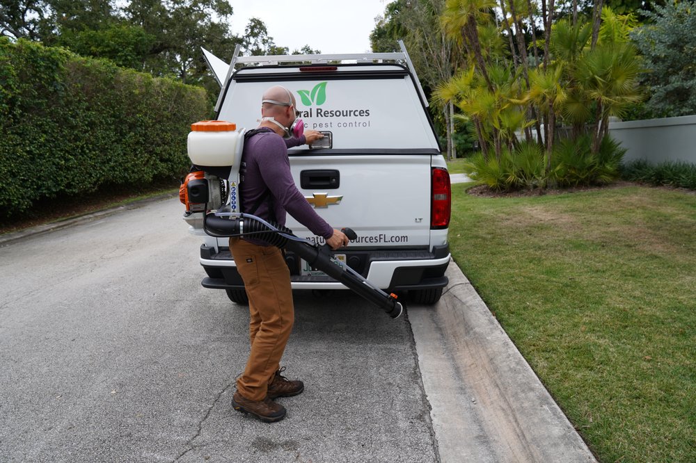 Chad (Owner, Natural Resources Pest Control) is all set for serving pest control clients in Miami.
