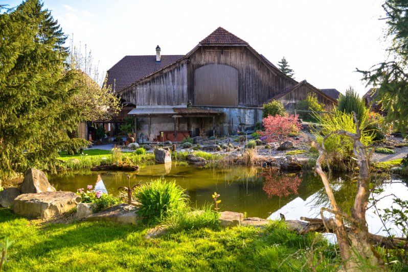 F & B Weibel Gartenbau Radelfingen, Eggenweg 8 in Radelfingen b. Aarberg