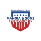 Mandia & Sons Construction Logo