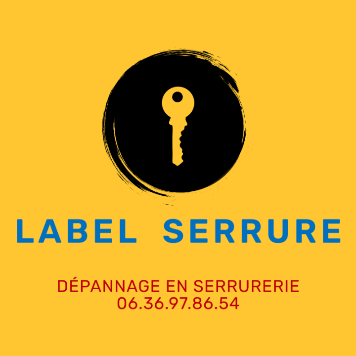 Label Serrure reproduction de clés, serrurier