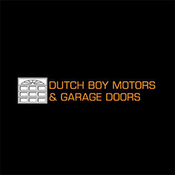 Dutch Boy Motors & Garage Doors Logo