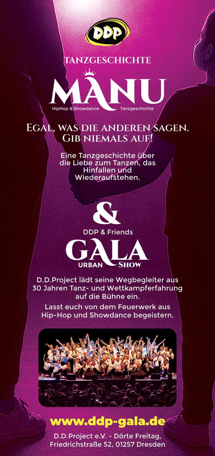 D.D.Project - Hip-Hop Tanzschule Dresden, Friedrichstraße 52 in Dresden