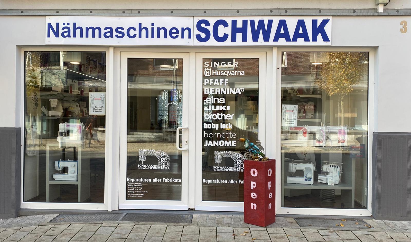 Nähmaschinen SCHWAAK, Korbmacherstr. 3 in Wesel