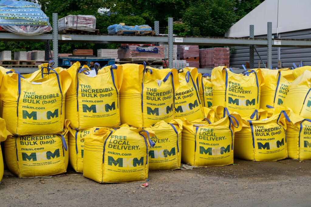 Image of yellow MKM Bulk bags