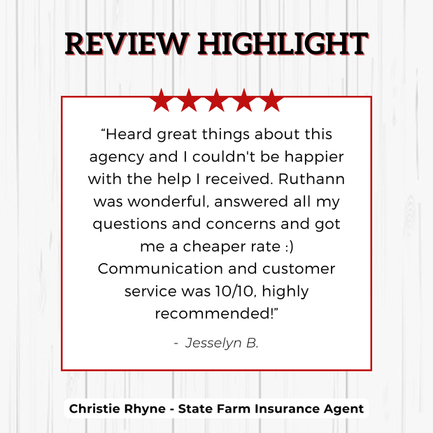 Images Christie Rhyne - State Farm Insurance Agent