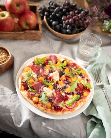 Pizza "Paul" aus der MUNDFEIN Aktion "Oh, Pastrami"