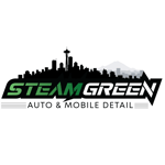 Steam Green Auto & Mobile Detail Logo