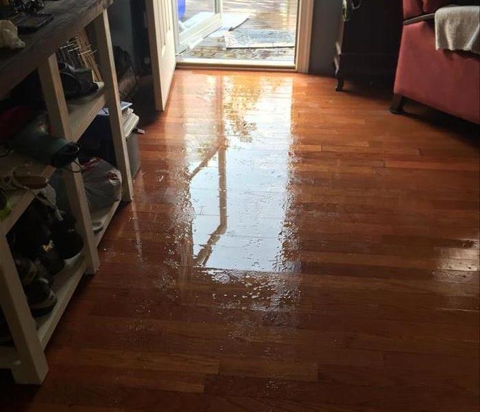 Storm Water Intrusion In Living Room