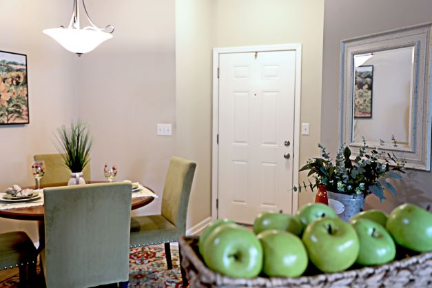 Stonegate apartment living room