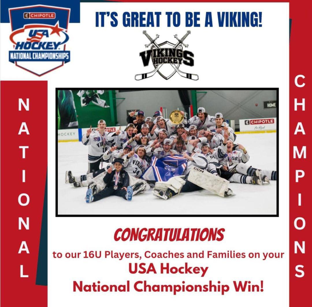 Congratulations to the 16U Orland Park Vikings on Their National Championship Win from us at John Skopick State Farm! 🎉🎉