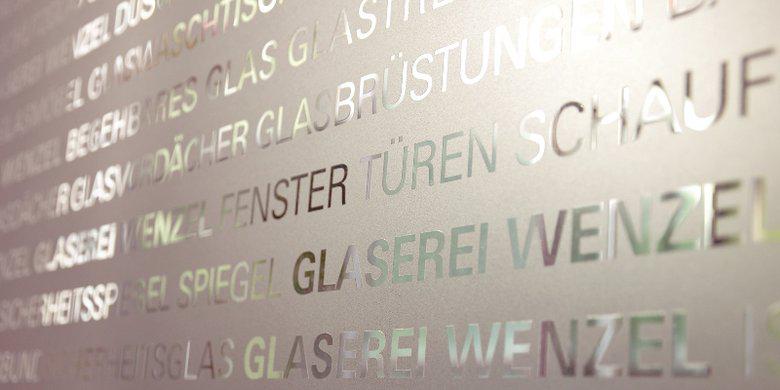 Unser Unternehmen steht für Qualität, Vielfalt, Tradition und innovative Ideen-Glaserei Wenzel München