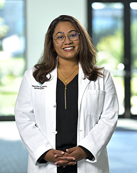 Headshot of Nisha George, DO