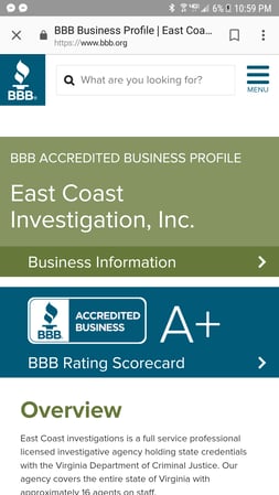 Images East Coast Investigations, Inc