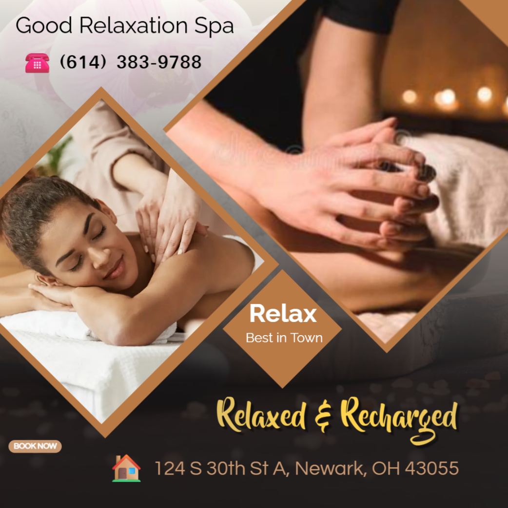 Spa techniques are commonly applied with hands, fingers,
elbows, knees, forearms, feet, or a device.
The purpose of massage is generally for the treatment of
body stress or pain.