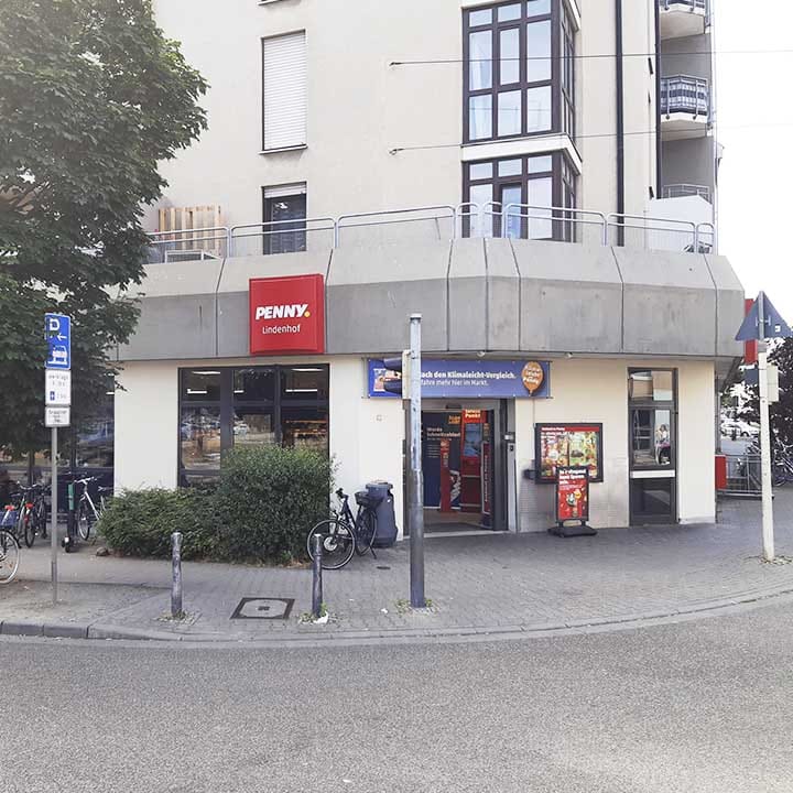 PENNY, Meerfeldstr./Carl-Metz-Str. 3 in Mannheim/Lindenhof