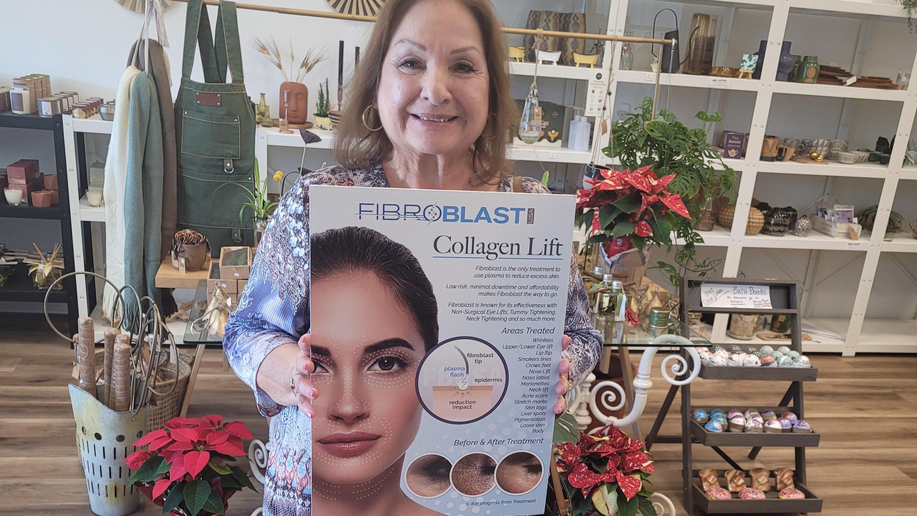 Instead of botox, come and try Fibroblast Collagen Lift. Book your appointment today at 442-899-8819.