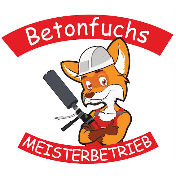 Logo Betonfuchs Meisterbetrieb - Kernbohren Wandsägen Fugenschneiden Seilsägen Asbestbohrungen