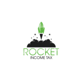 Rocket Income Tax Logo