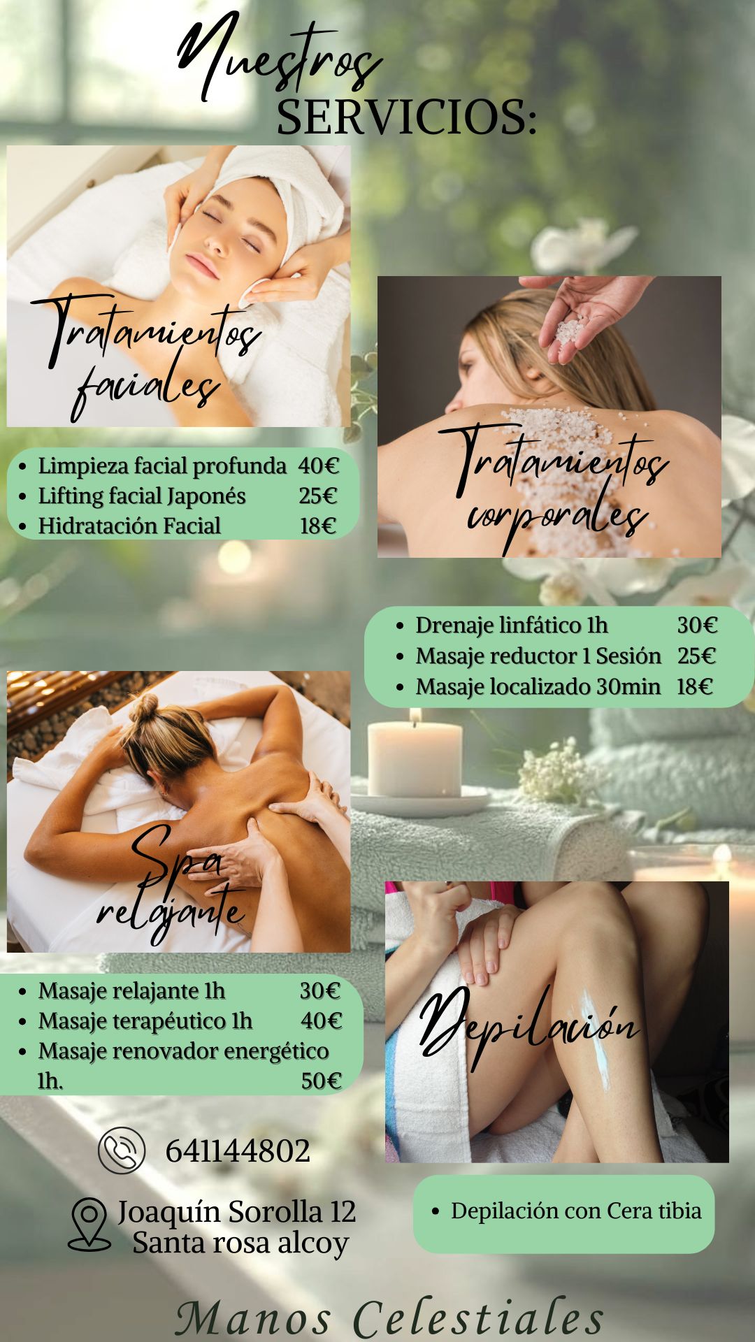 Images Manos Celestiales