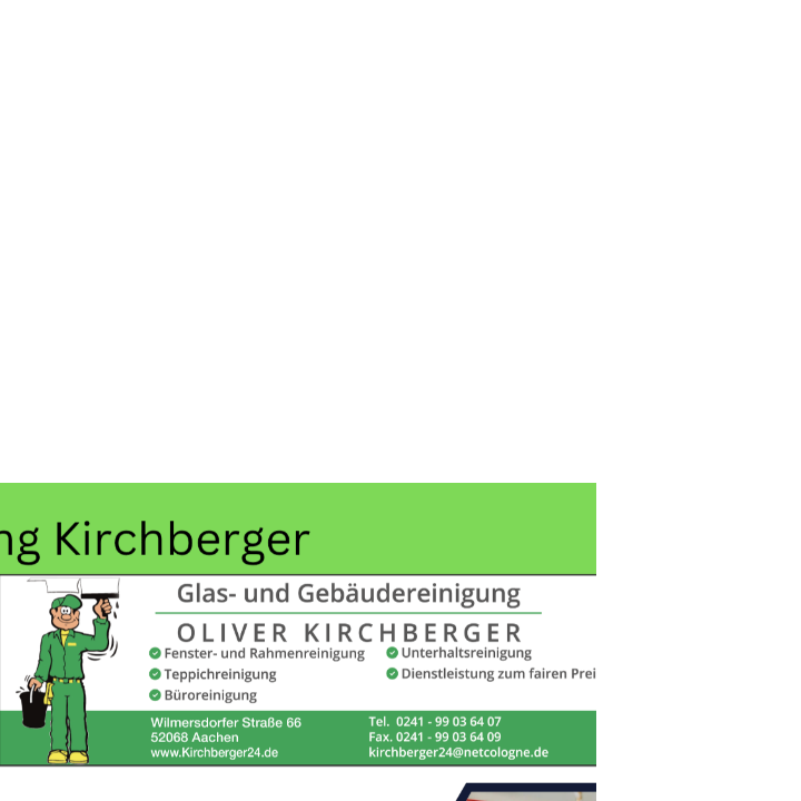 Gebäudereinigung Oliver Kirchberger in Aachen - Logo