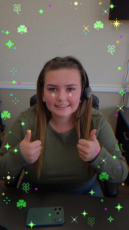 Happy St. Patricks Day!! Traiven forgot his green!