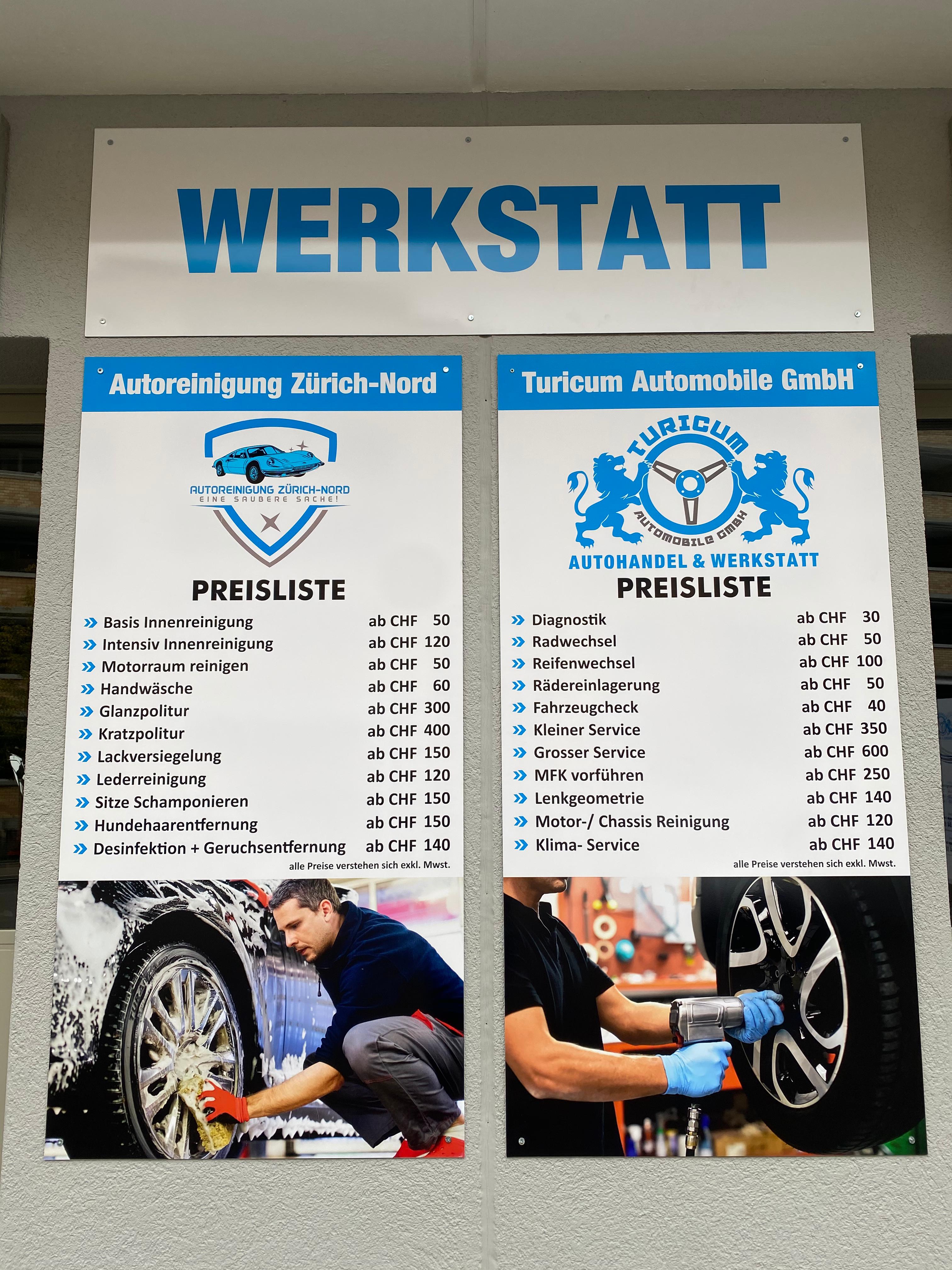 Turicum Automobile GmbH, Heerenwiesen 18 in Zürich